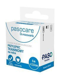 Plaster PASOCARE CLASSIC tkaninowy 5 m x 2,5 cm 1 sztuka