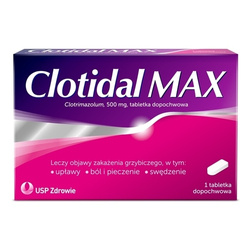 Clotidal Max 1 tabletka dopochwowa