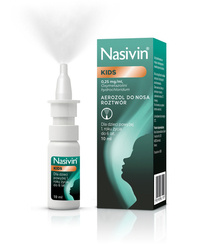 Nasivin Kids 0,025% aerozol 10 ml