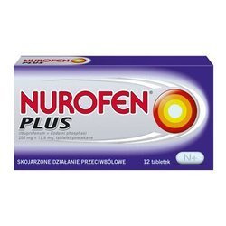 Nurofen Plus 12 tabletek