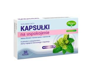 Kapsułki na uspokojenie x 30 szt. (Tylko Natura)