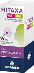 Hitaxa Fast Kids roztwór doustny 0,5 mg/ml 60 ml